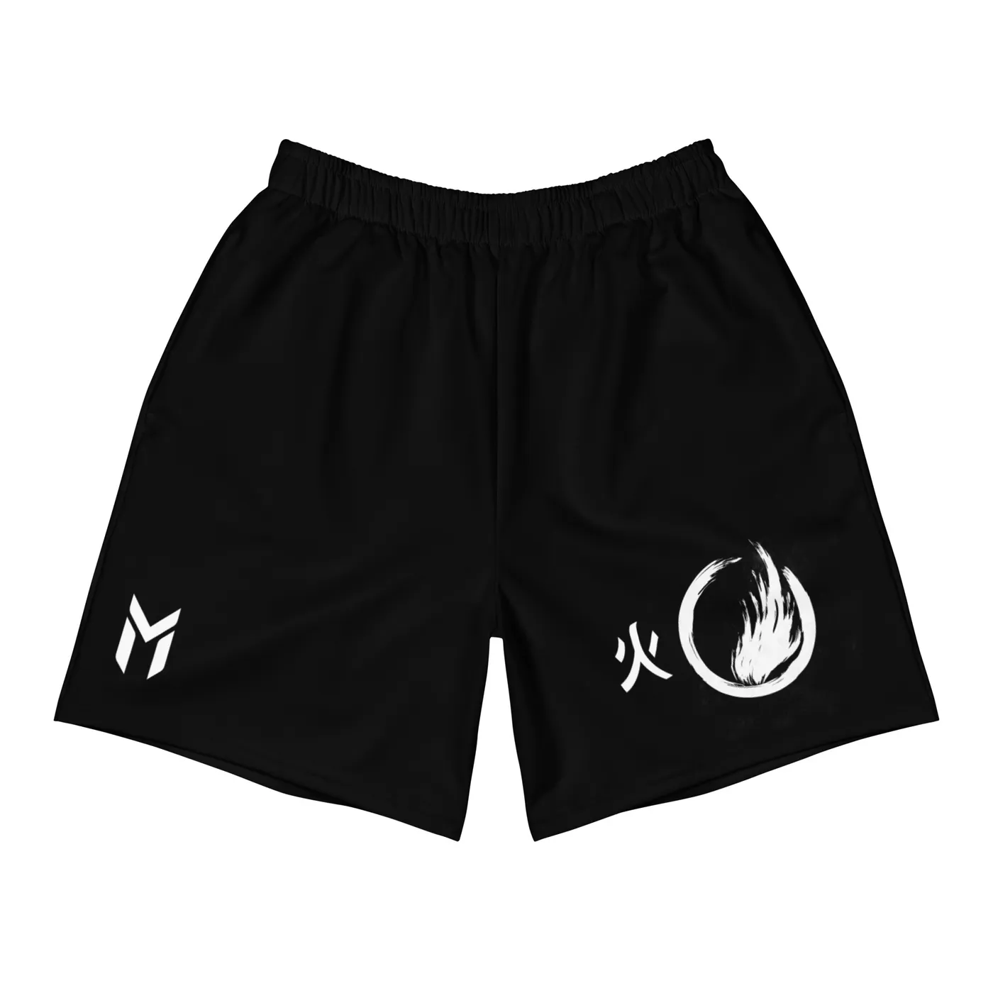 MMA SHORTS | ELEMENTS, FIRE-BLACK, BLACK