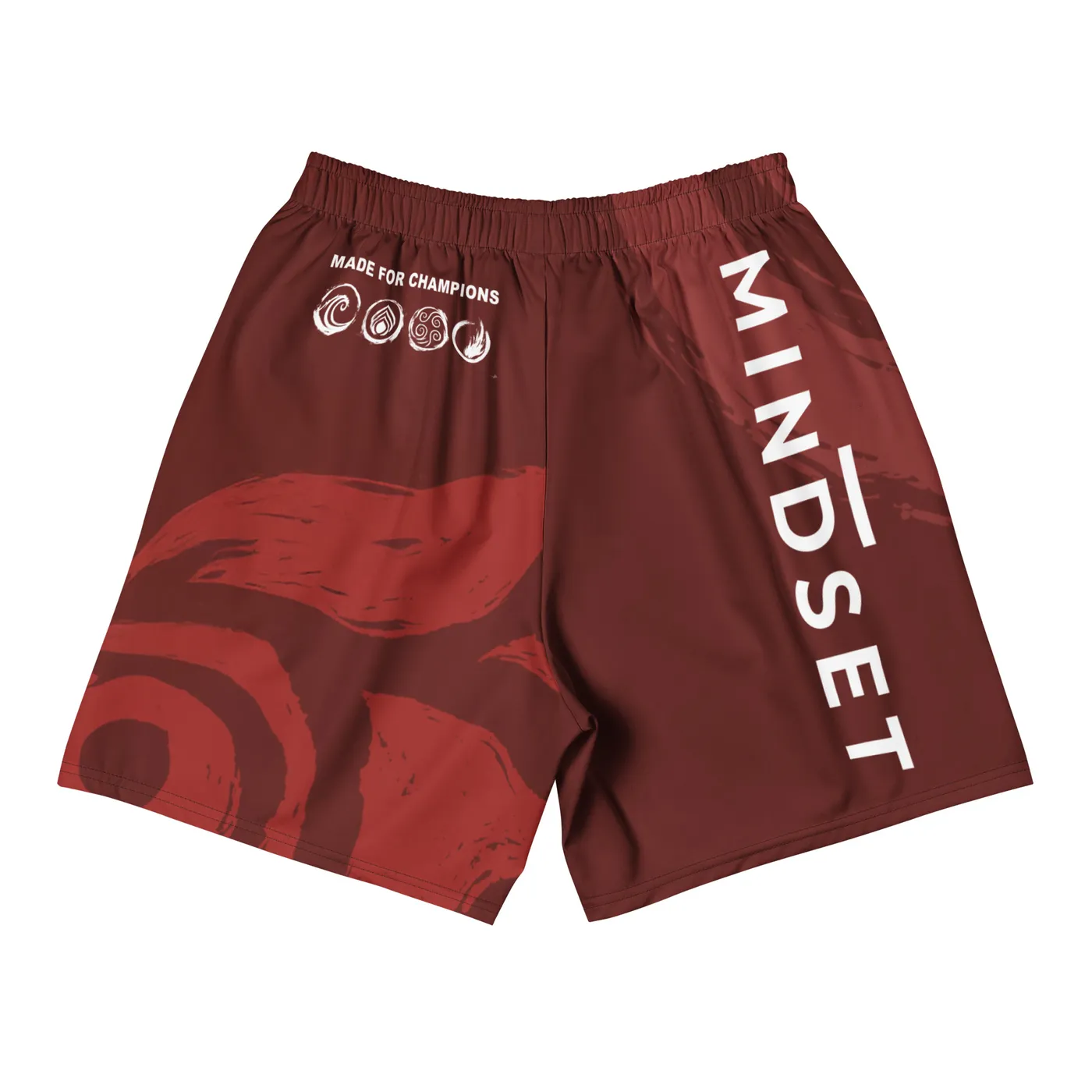 MMA SHORTS | ELEMENTS, FIRE-RED