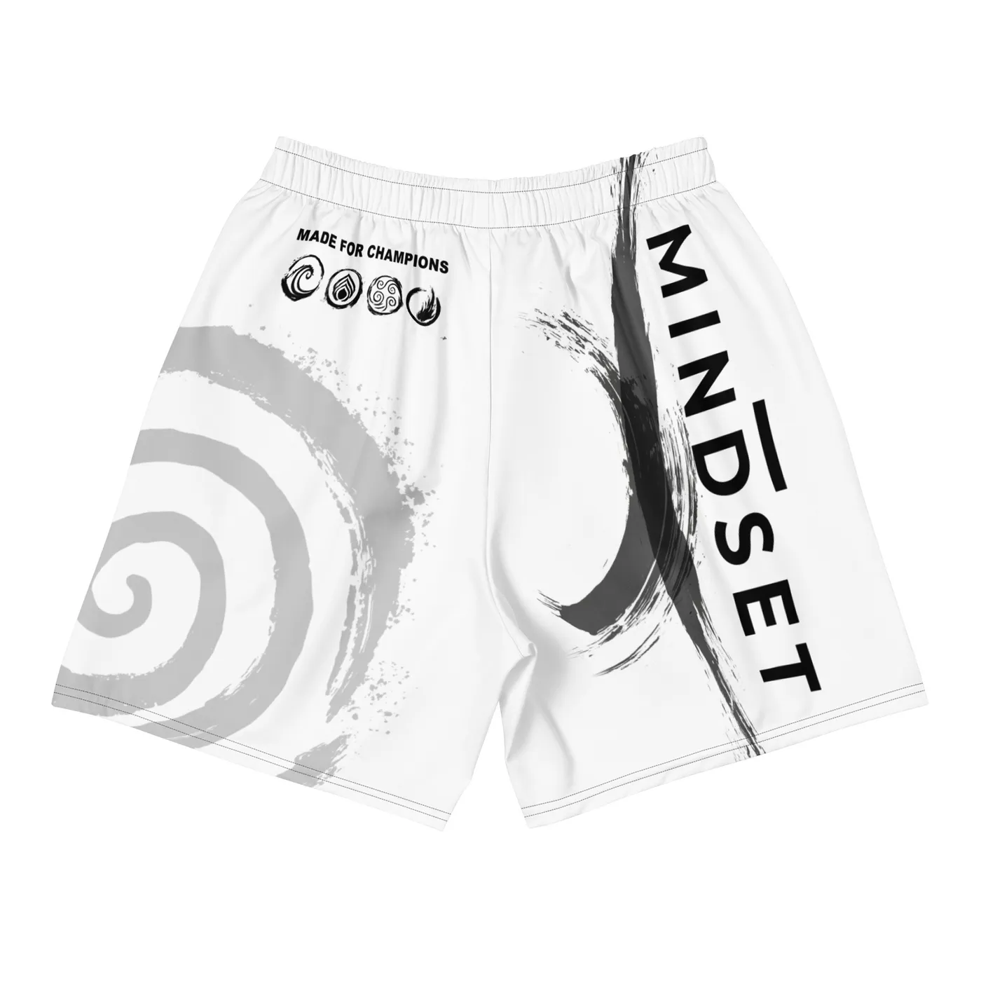 MMA SHORTS | ELEMENTS, AIR-WHITE, WHITE