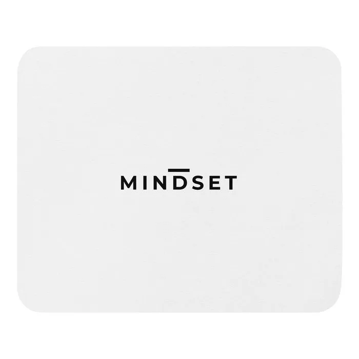 MOUSE PAD, MINDSET, WHITE