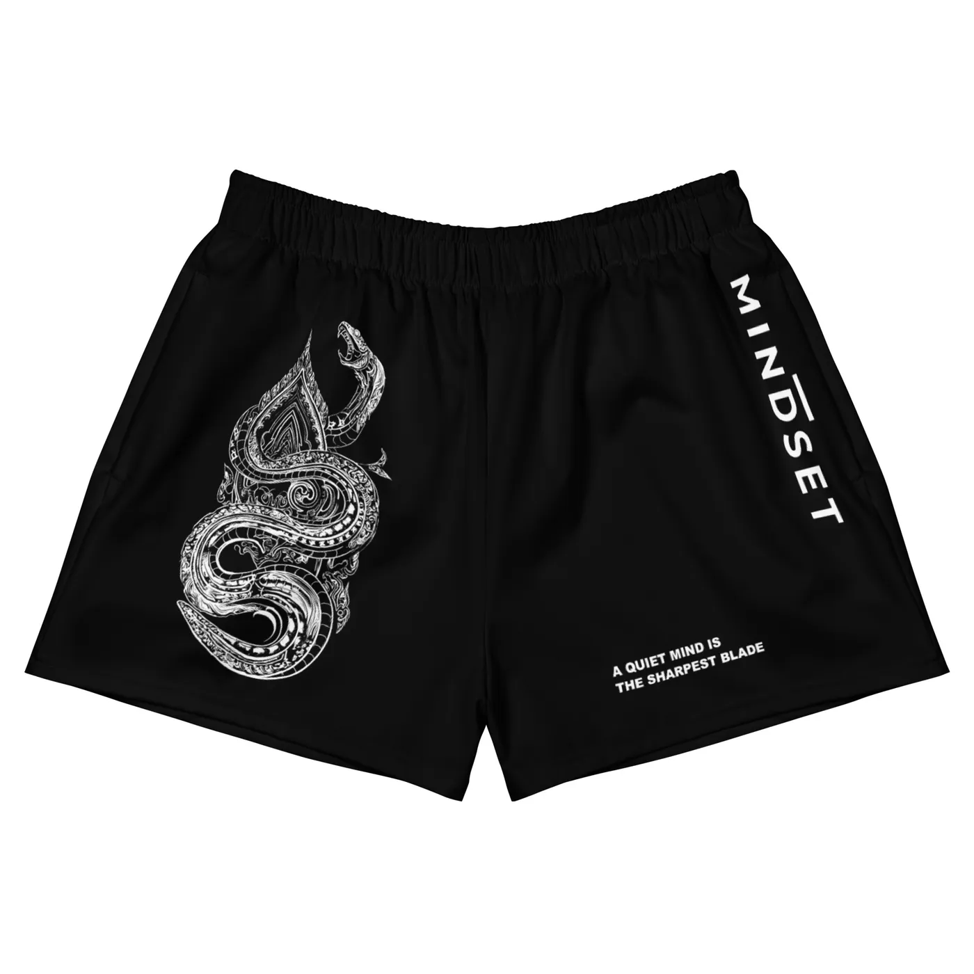 MUAY THAI SHORTS | ANIMALS, SNAKE, BLACK