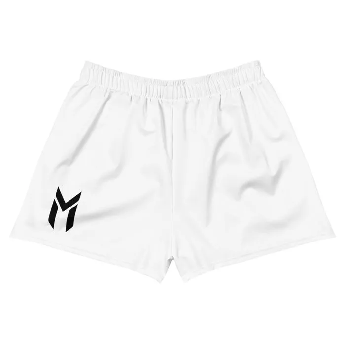 MUAY THAI SHORTS, MINDSET, WHITE