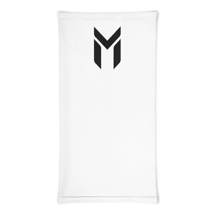 NECKWARMER, EMBLEM, WHITE