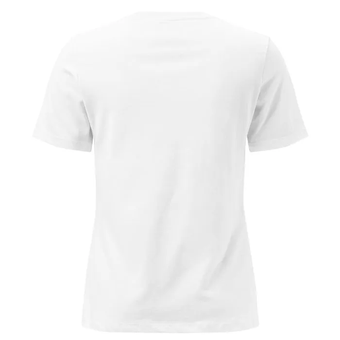 RELAXED TEE, EMBLEM, WHITE
