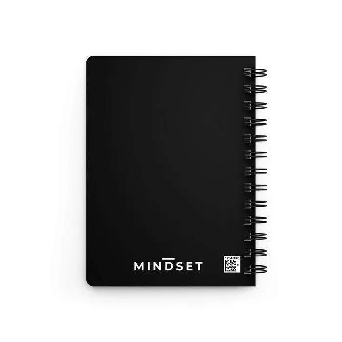 POCKET JOURNAL, EMBLEM, BLACK