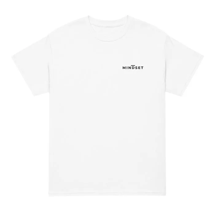 DAILY TEE, MINDSET, WHITE