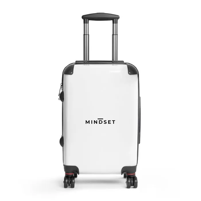 SUITCASE, MINDSET, WHITE