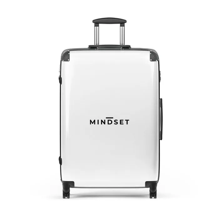 SUITCASE, MINDSET, WHITE