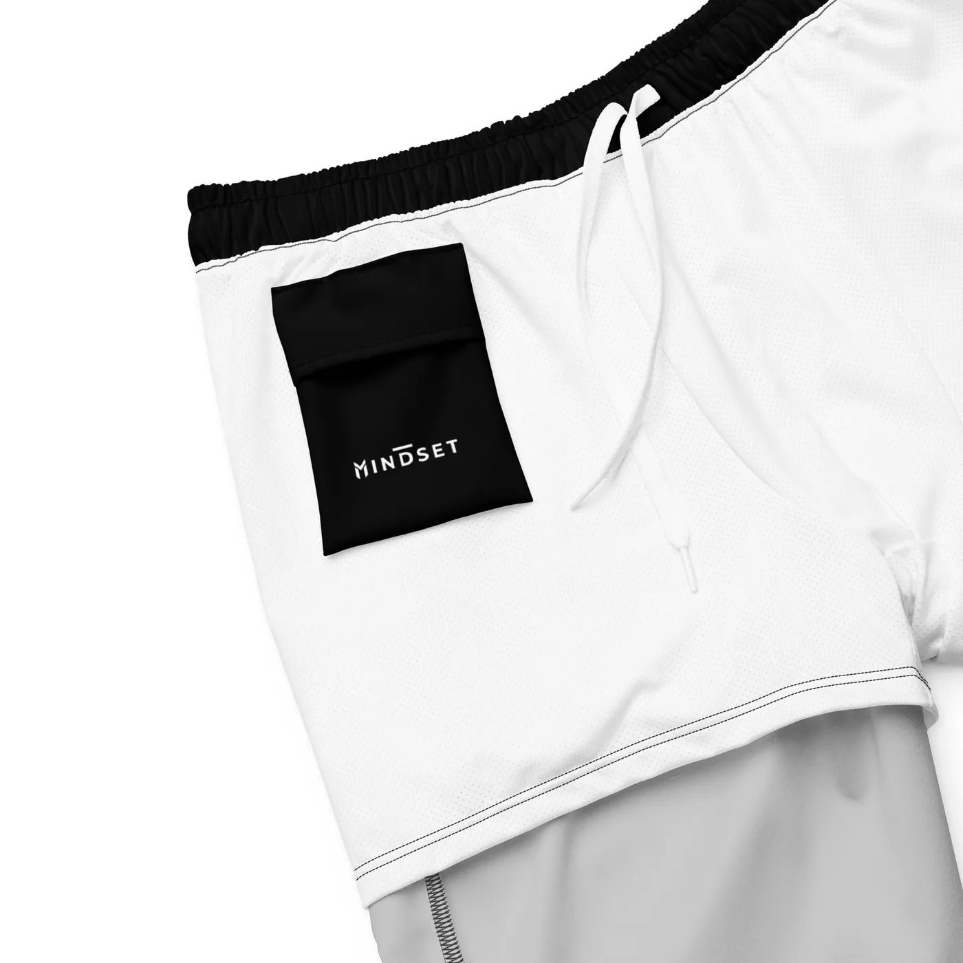 SWIM TRUNKS, BLACK