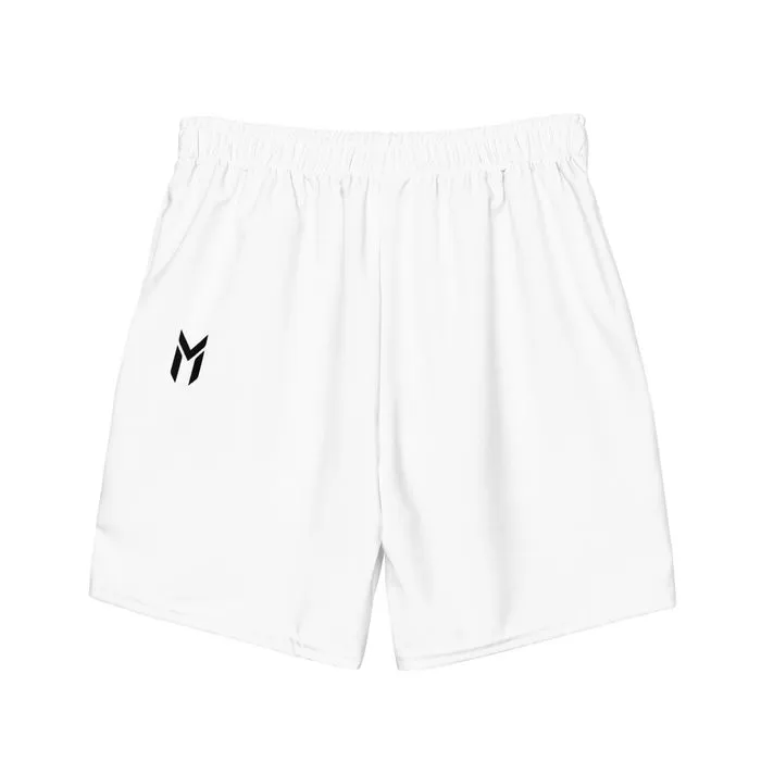 SWIM TRUNKS, MINDSET, WHITE