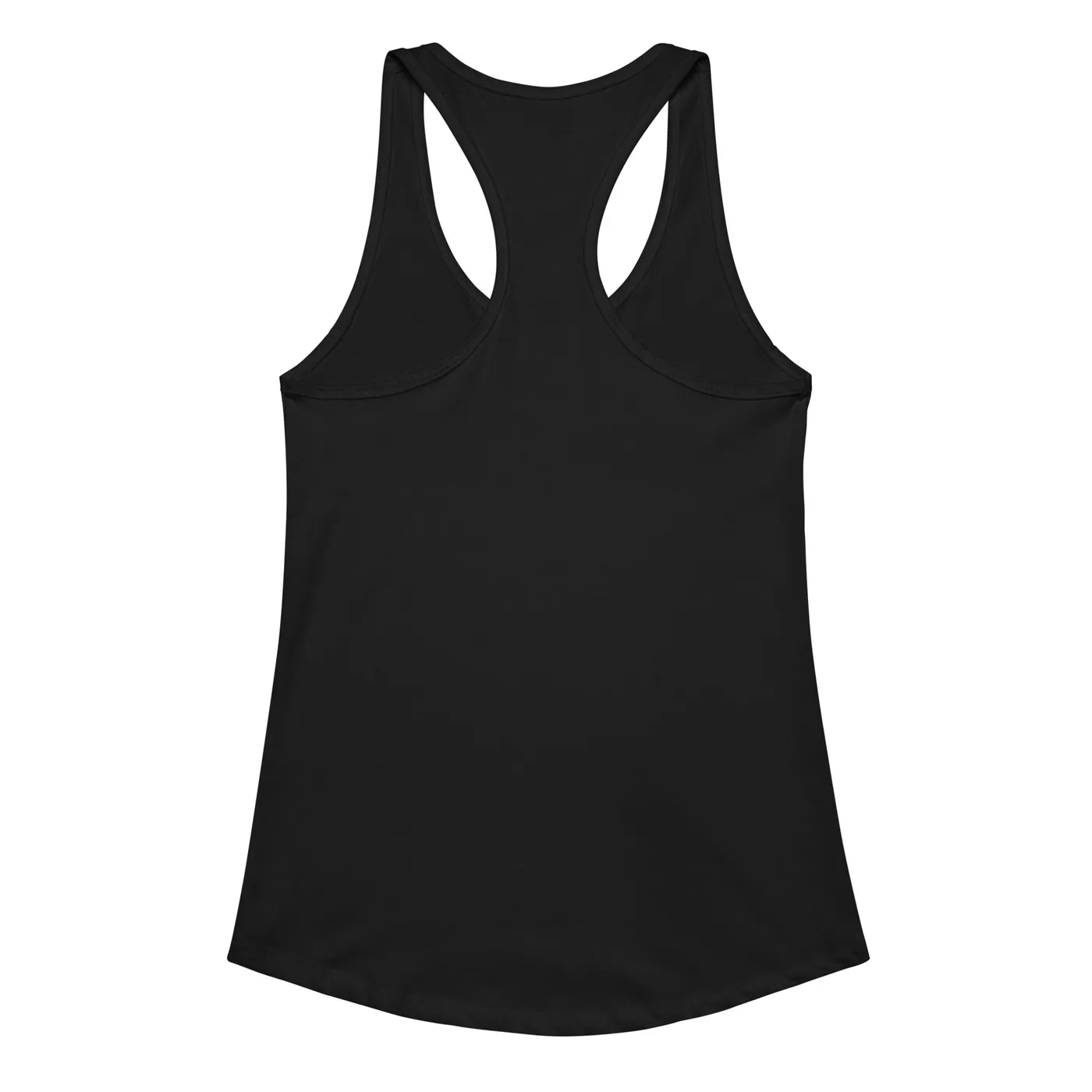 RACERBACK TANK, BLACK
