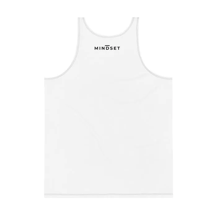 TRAINING TANK, EMBLEM, WHITE