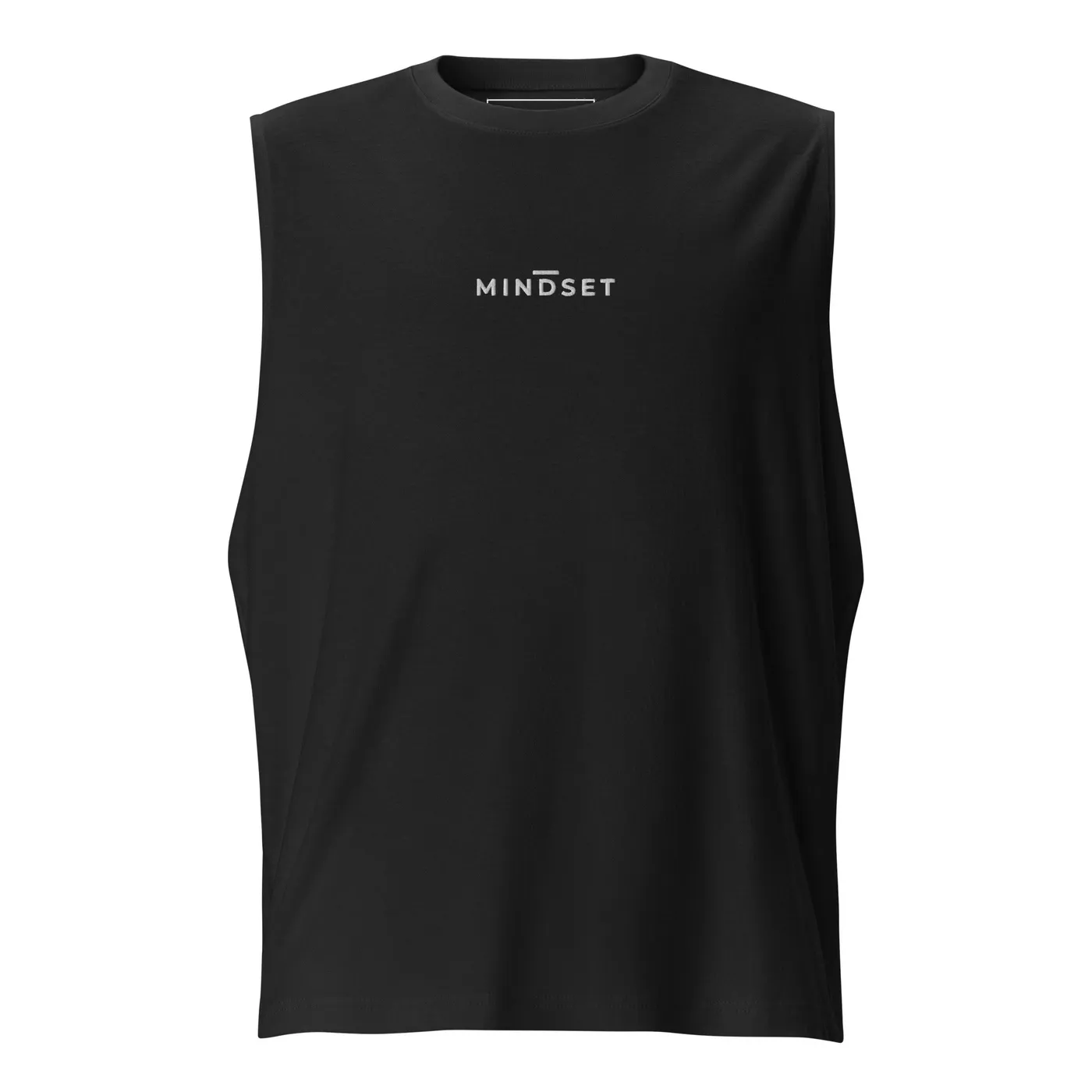 MUSCLE TANK, MINDSET, BLACK