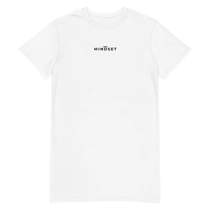 TEE DRESS, MINDSET, WHITE