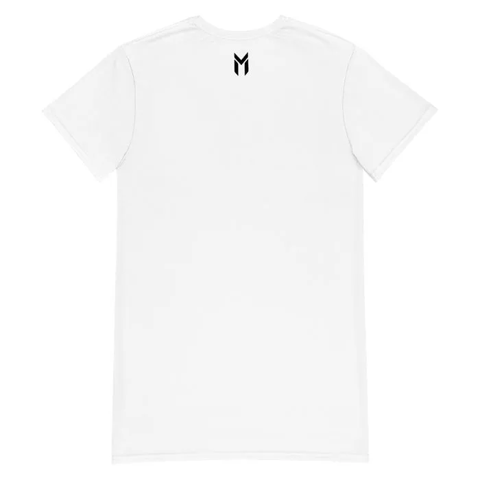 TEE DRESS, MINDSET, WHITE