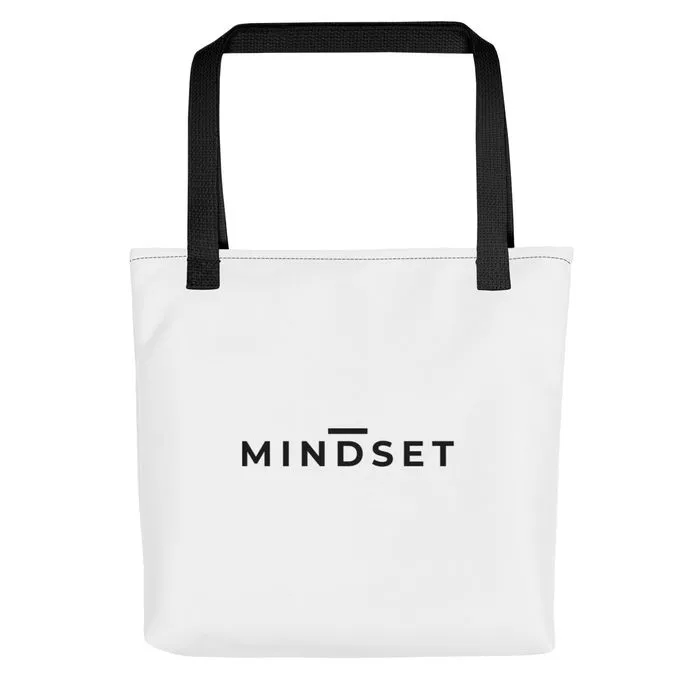 TOTE BAG, MINDSET, WHITE