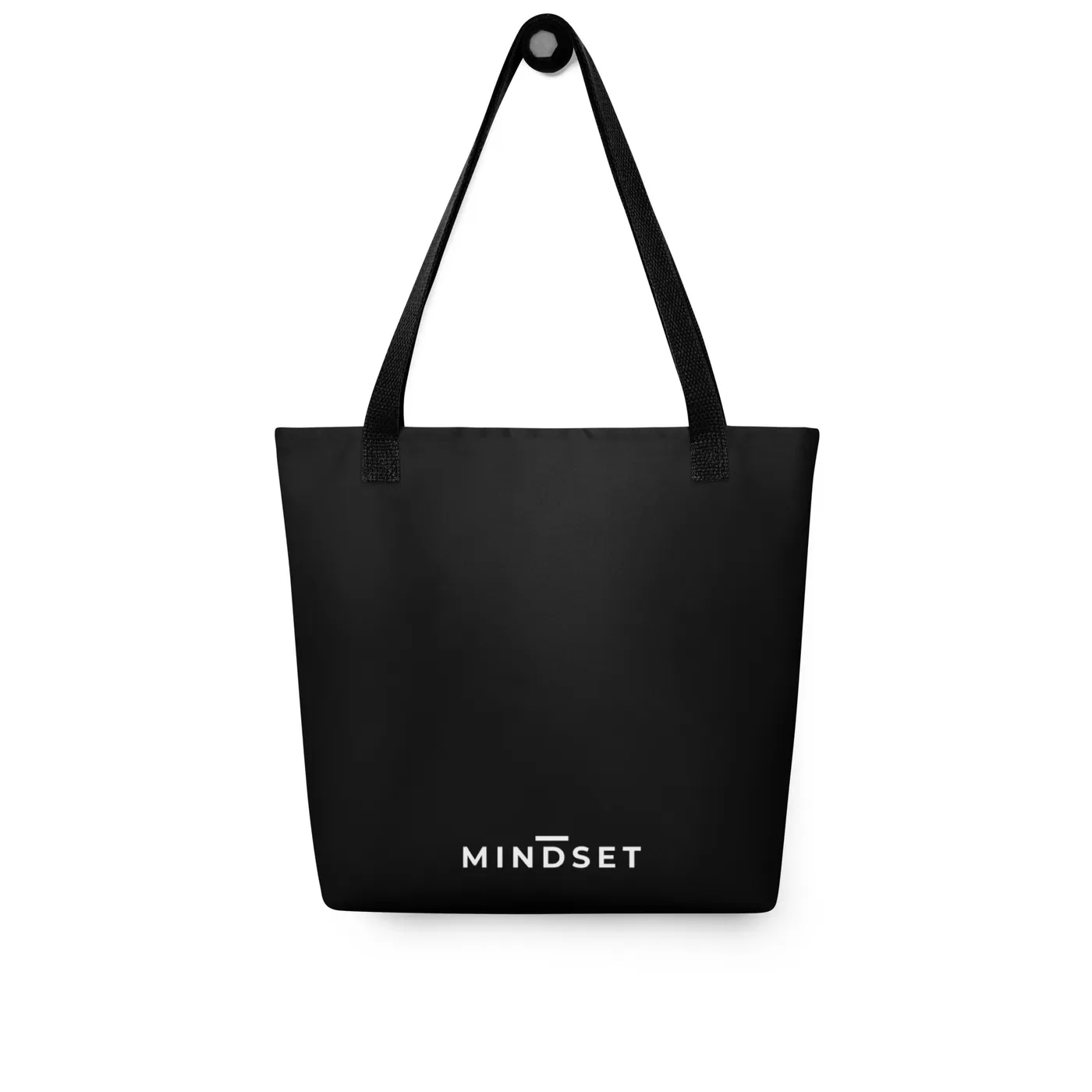 TOTE BAG, EMBLEM, BLACK