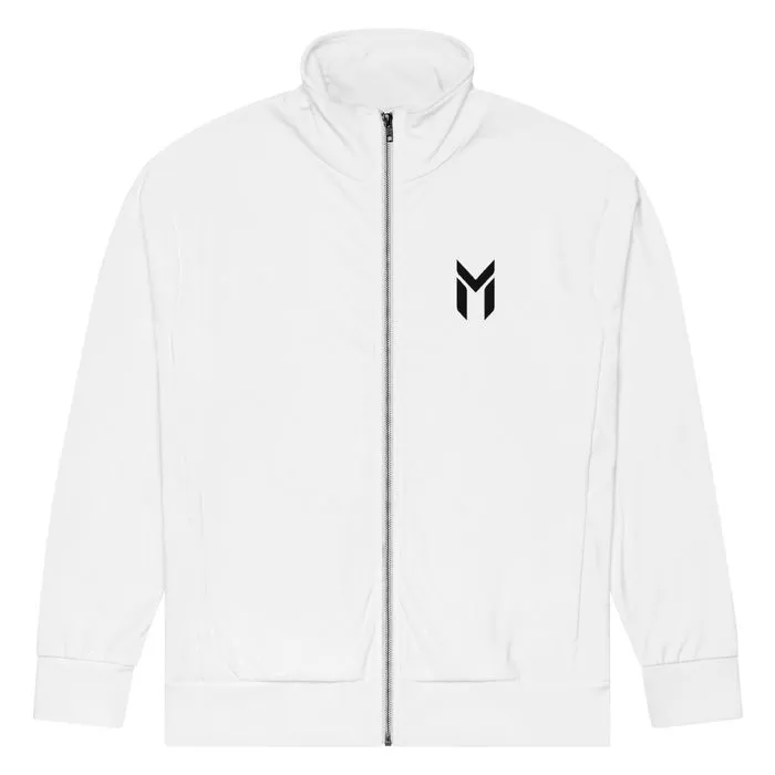 TRACK JACKET, EMBLEM, WHITE