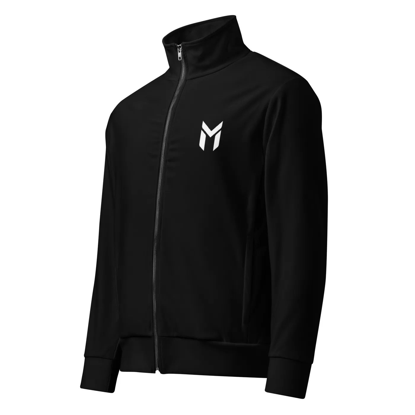 TRACK JACKET, EMBLEM, BLACK