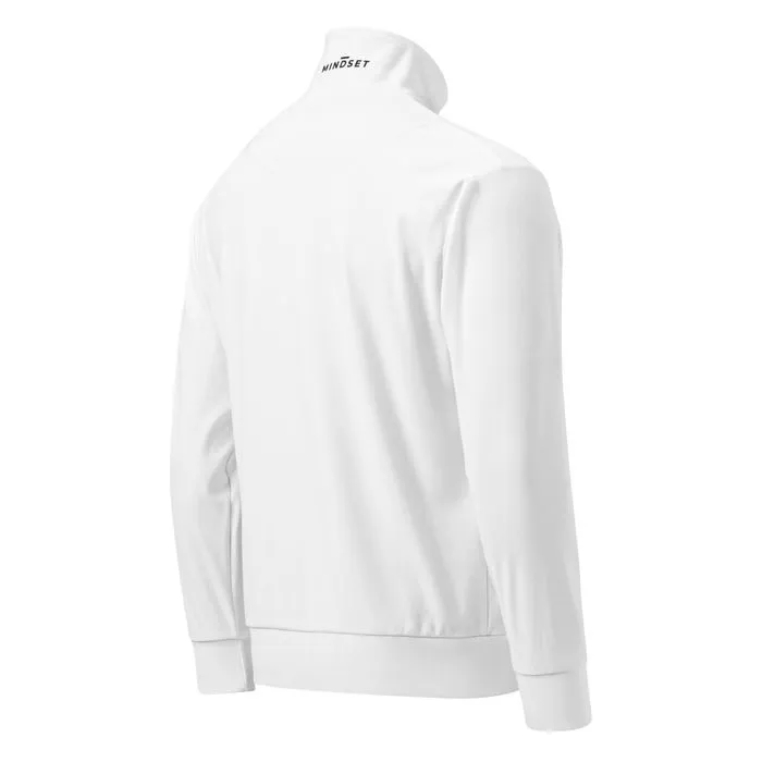TRACK JACKET, EMBLEM, WHITE