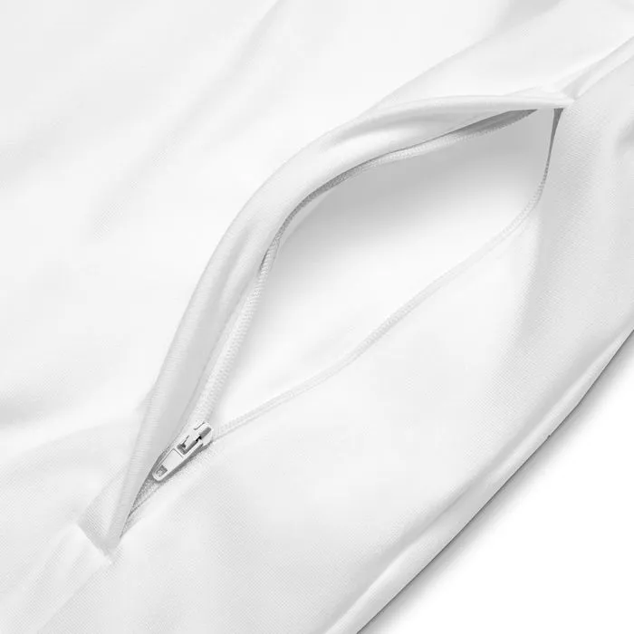 TRACK JACKET, EMBLEM, WHITE