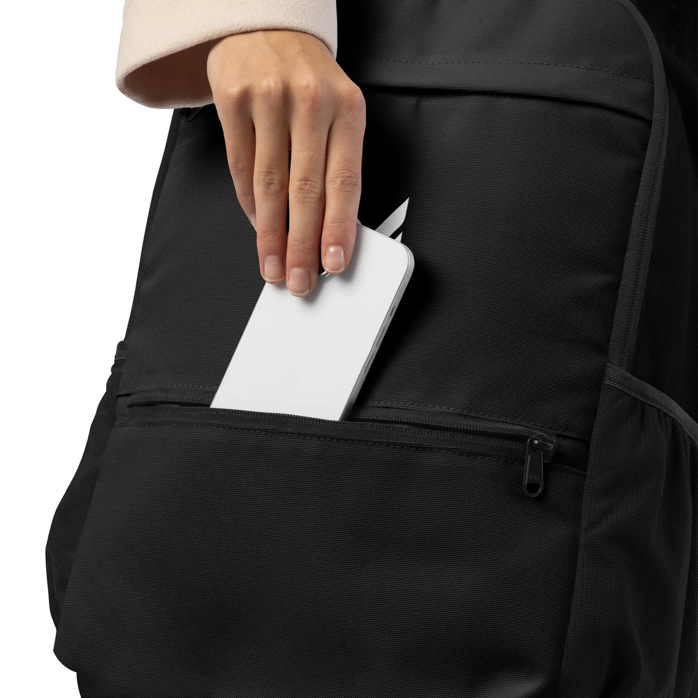 TACTICAL BACKPACK, EMBLEM, BLACK