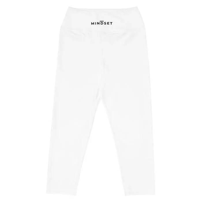 CAPRI LEGGINGS, MINDSET, WHITE