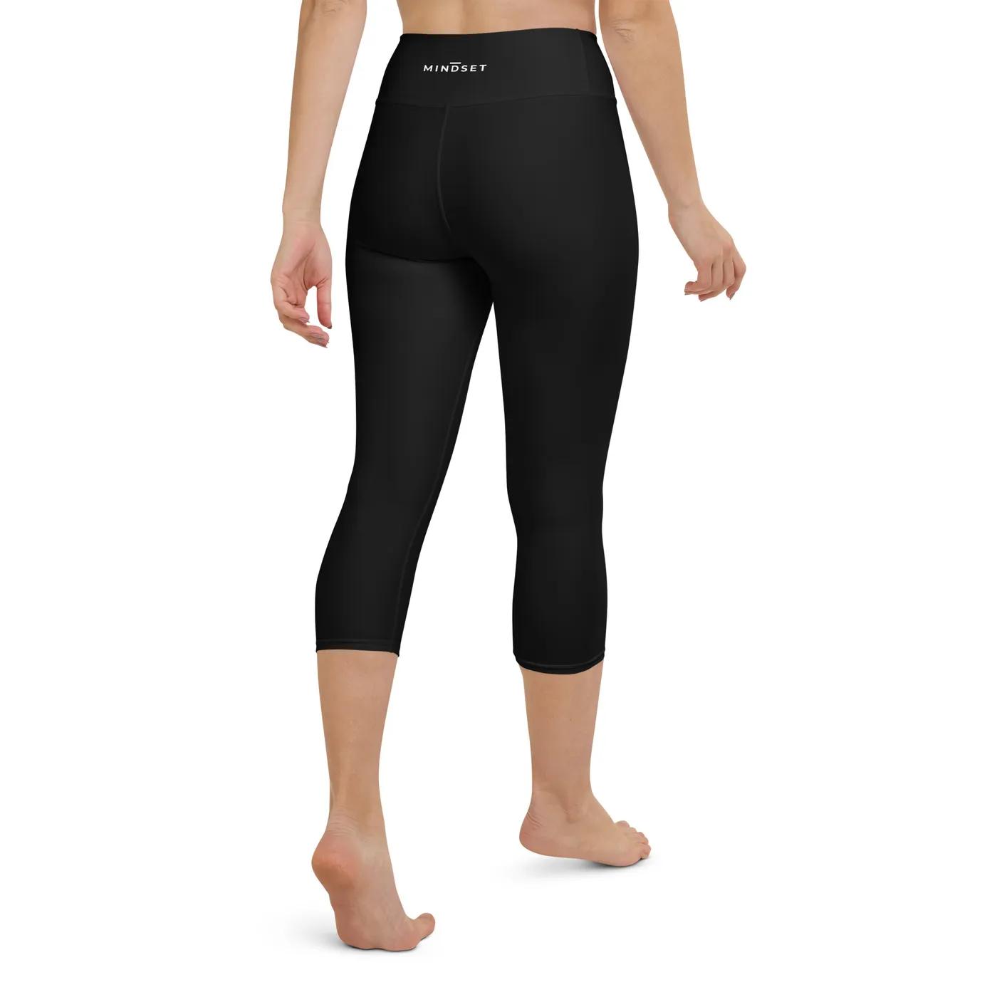 CAPRI LEGGINGS, EMBLEM, BLACK