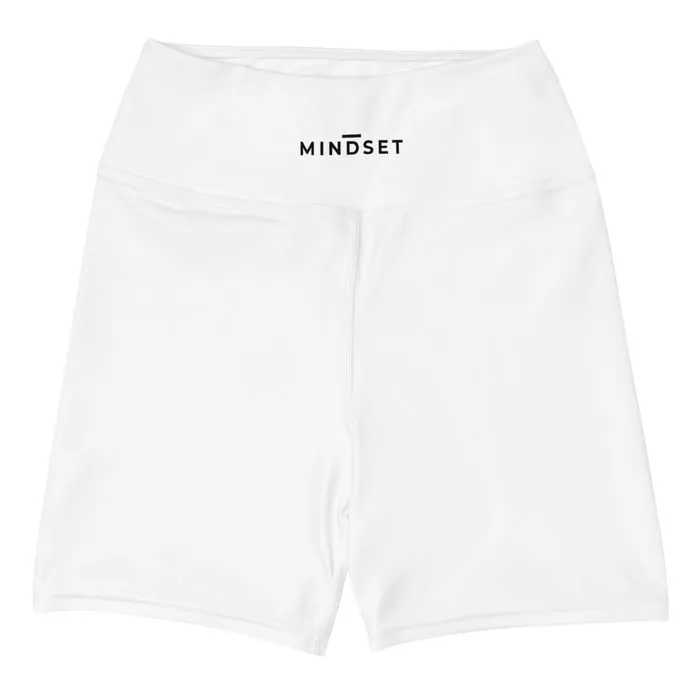 TRAINING SHORTS, MINDSET, WHITE