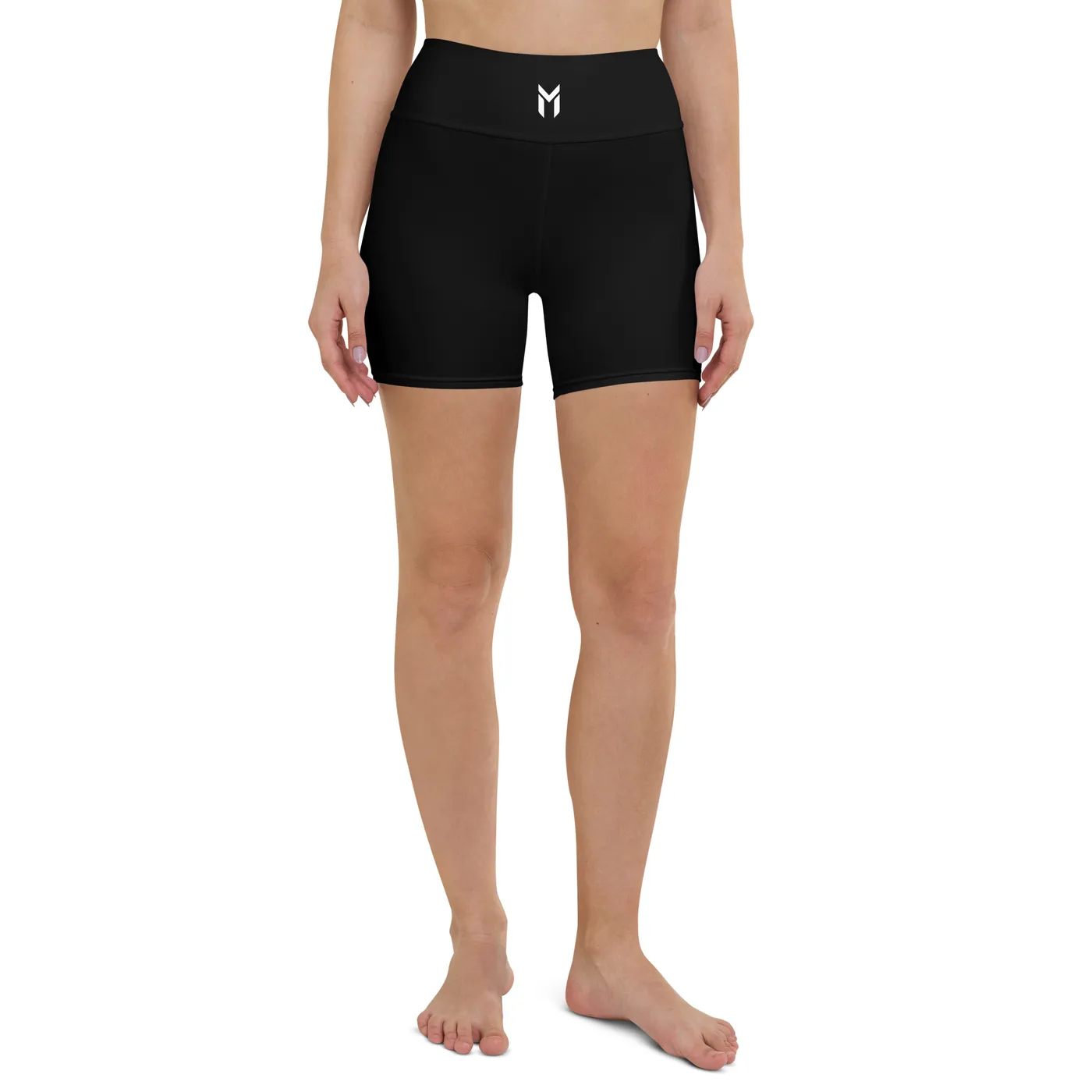 TRAINING SHORTS, EMBLEM, BLACK